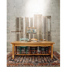 Table à manger en bois massif n°433