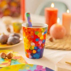 Mug  45 cl  multicolore