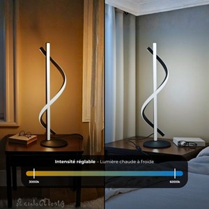 Lampe de table saga led