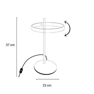 Lampe de table tilia led