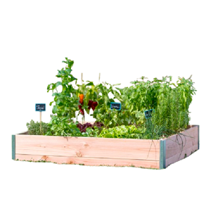 Potager rectangle design l120 x l65 x h18cm ep19mm