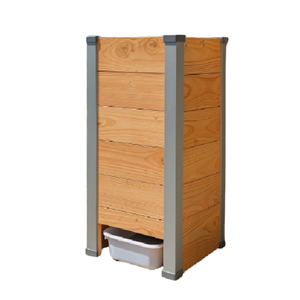 Composteur design balcon terrasse