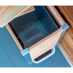 Composteur design balcon terrasse