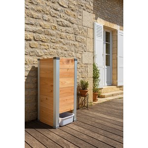 Composteur design balcon terrasse