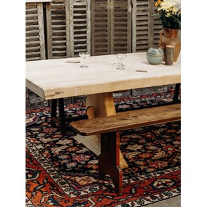 Antoine, le grand banc en bois n°248