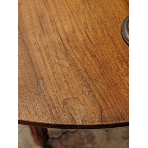 Table à manger ronde en bois n°430