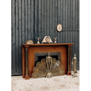 Manteau de cheminée en bois n°5