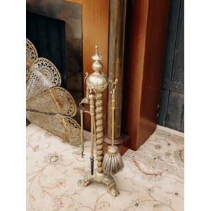 Serviteur de cheminée en laiton n°471