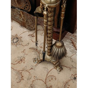 Serviteur de cheminée en laiton n°471