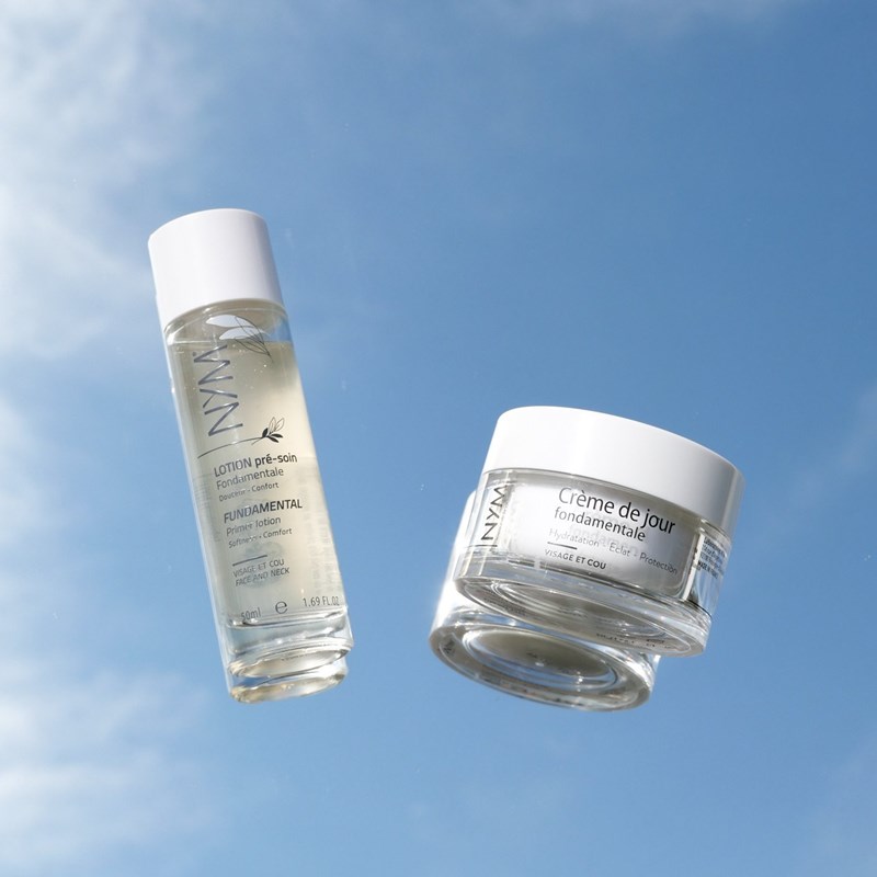 Nym Cosmétiques - Duo éclat au neem, lotion présoin et crème hydratante d'origine naturelle