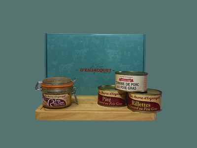 Coffret foie gras & charcuteries fermières – le goût authentique du gers
