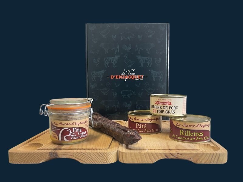 Coffret cadeau gourmand – le foie gras et les saveurs du sud-ouest
