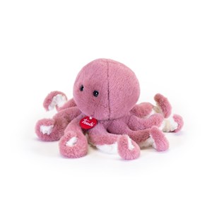 Trudi - peluche pieuvre rose