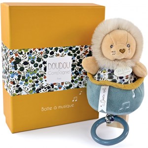 Peluche musicale lion boh'aime (20 cm)
