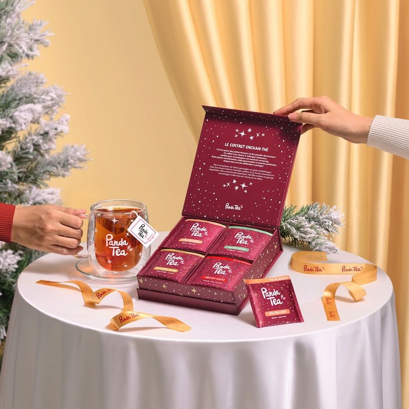 Coffret de nol 20 sachets - panda tea