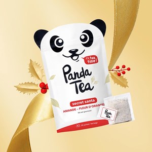 Secret santa - thé de noël - panda tea