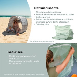 Tente anti-uv rafraichissante babymoov