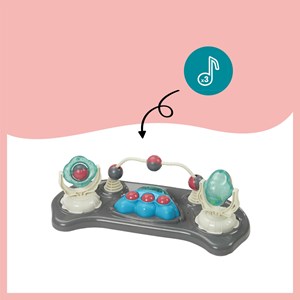 Trotteur 2 en 1 - zinc