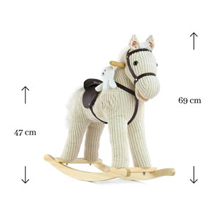 Cheval à bascule milly mally pony luna