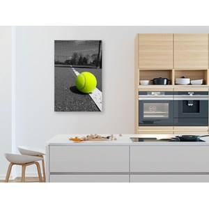 Tableau tennis balle jaune