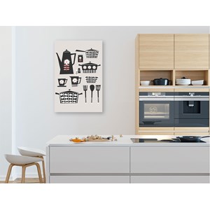 Tableau rétro kitchen set