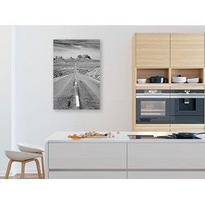 Tableau photo noir et blanc grand canyon