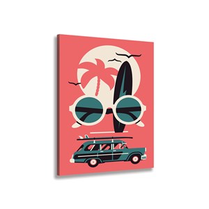 Tableau vintage surf and co