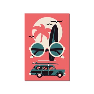 Tableau vintage surf and co