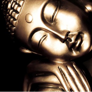 Tableau déco bouddha sleeping