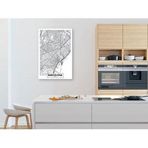 Tableau deco graphique barcelona spain