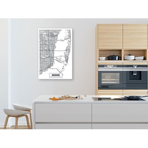 Tableau deco graphique miami usa