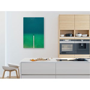Tableau plage tropiques dans mon coeur