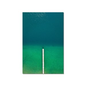 Tableau plage tropiques dans mon coeur
