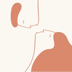 Tableau graphique un baiser volé