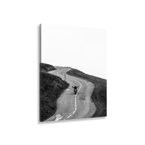 Tableau balade solitaire en moto
