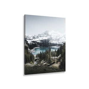 Tableau paysage lac de montagnet