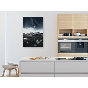 Tableau paysage la tête dans les etoiles