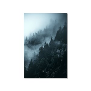 Tableau paysage suisse au petit matin