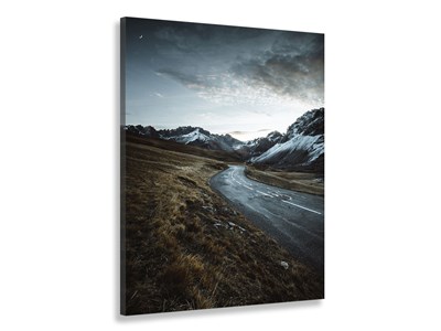 Tableau paysage sur la route du galibier