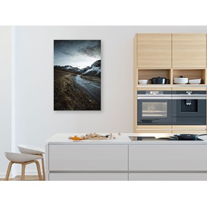 Tableau paysage sur la route du galibier