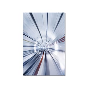 Tableau abstrait propulsion supersonique