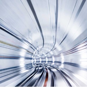 Tableau abstrait propulsion supersonique