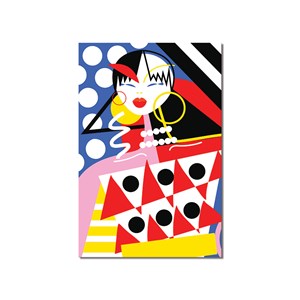 Tableau la vie trépidente d'une femme!