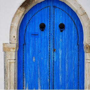 Tableau voyage dans la medina de tunis