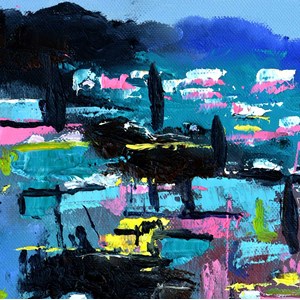Tableau reproduction paysage maritime
