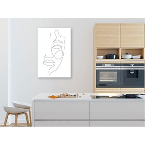 Tableau art linéaire romy esquise