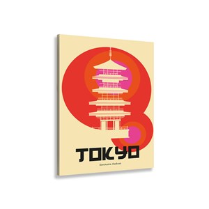 Tableau tokyo temple asakusa