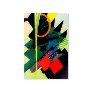 Tableau contemporain collages