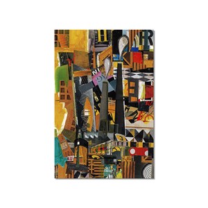 Tableau abstrait urbain cityscape