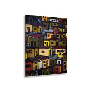 Tableau deco peinture casa in mexico